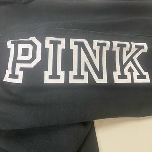PINK black flare yoga pants